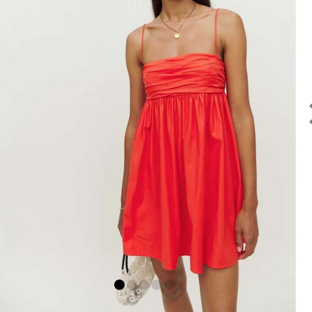 Reformation Catarina Dress in Red Size 4